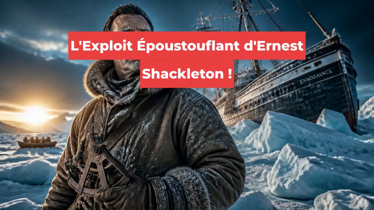 L'Exploit Époustouflant d'Ernest Shackleton !