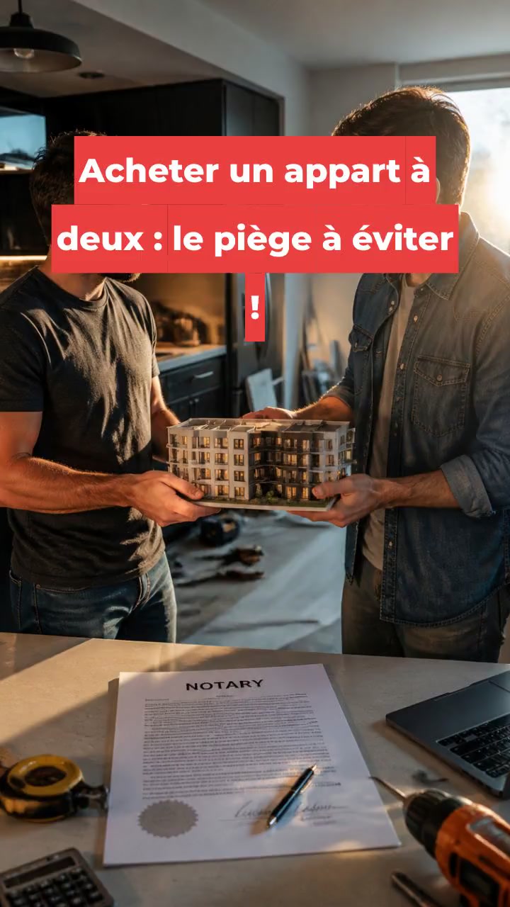 Acheter un appart à deux : le piège à éviter !