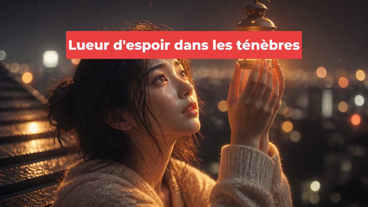 Lueur d'espoir dans les ténèbres