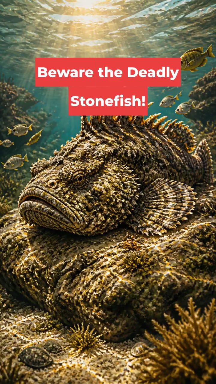 Beware the Deadly Stonefish!