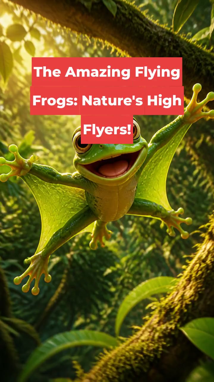 The Amazing Flying Frogs: Nature's High Flyers!