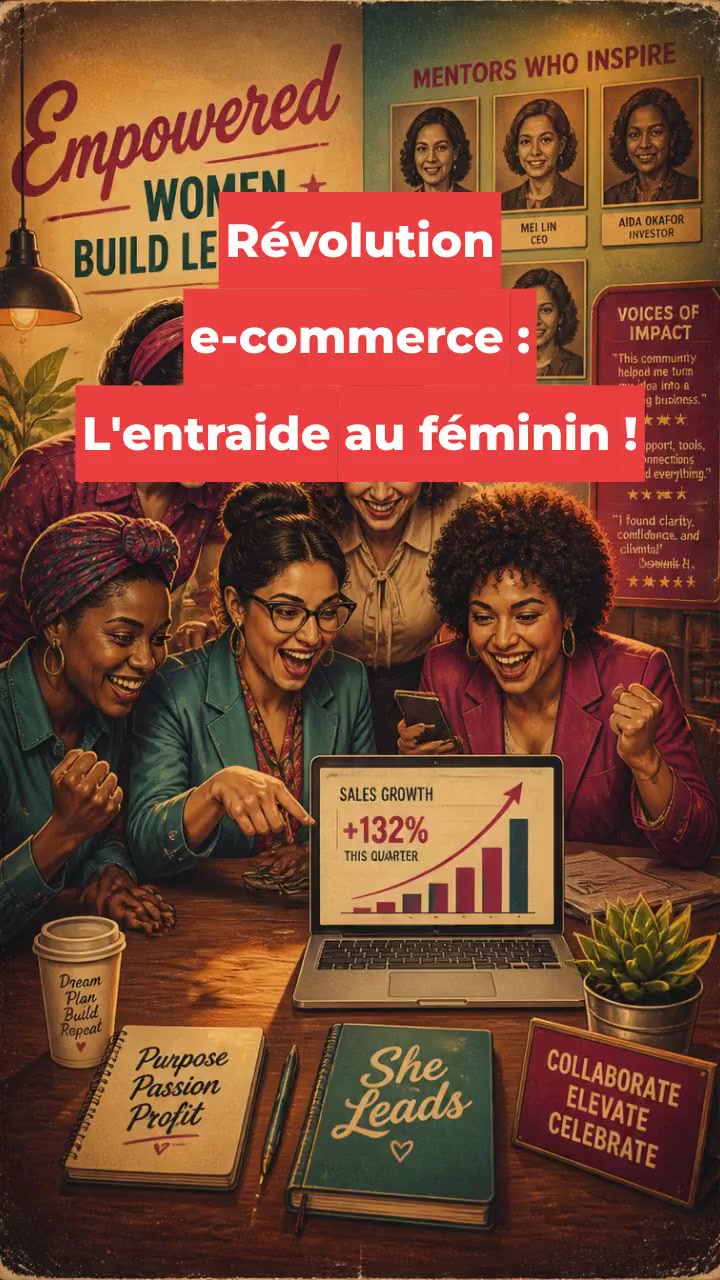 Révolution e-commerce : L'entraide au féminin !