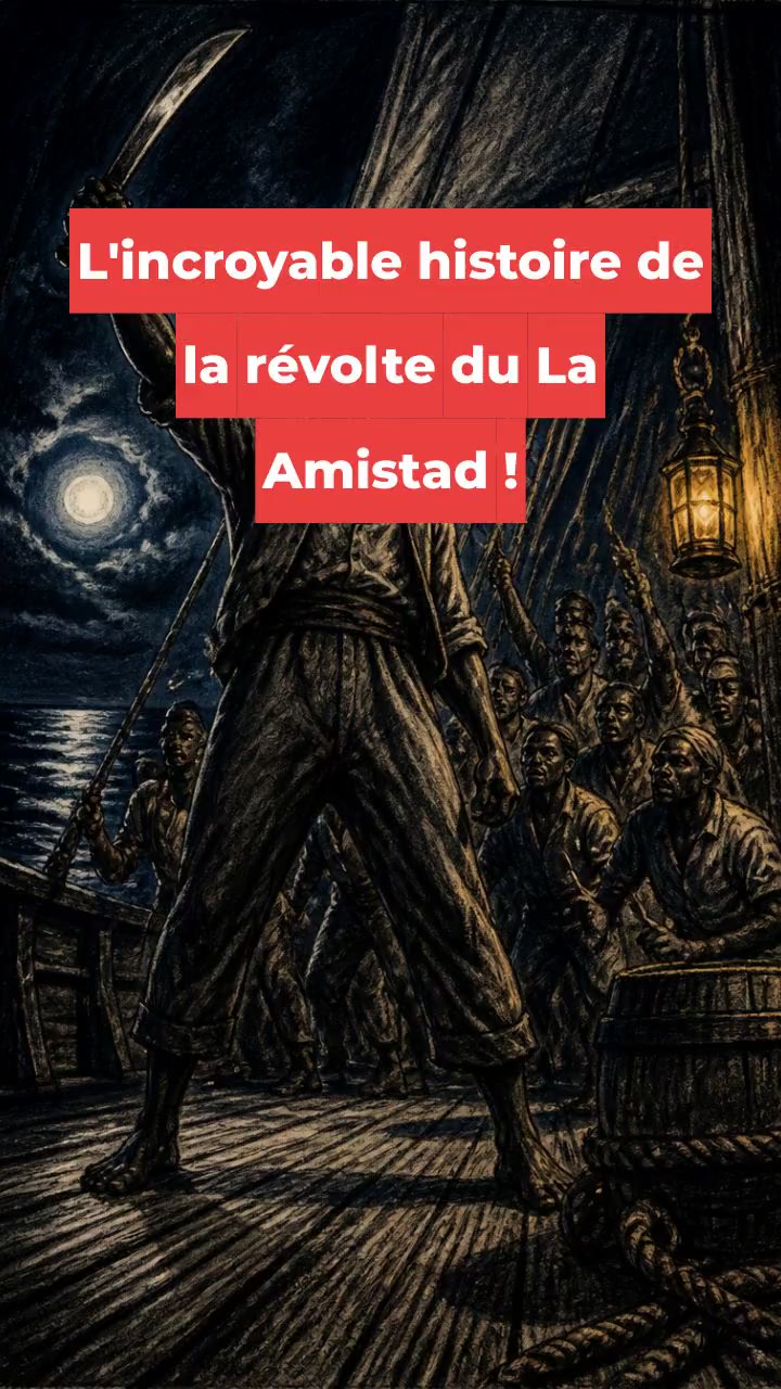 L'incroyable histoire de la révolte du La Amistad !