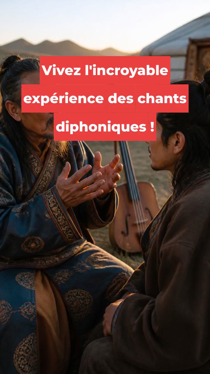 Vivez l'incroyable expérience des chants diphoniques !