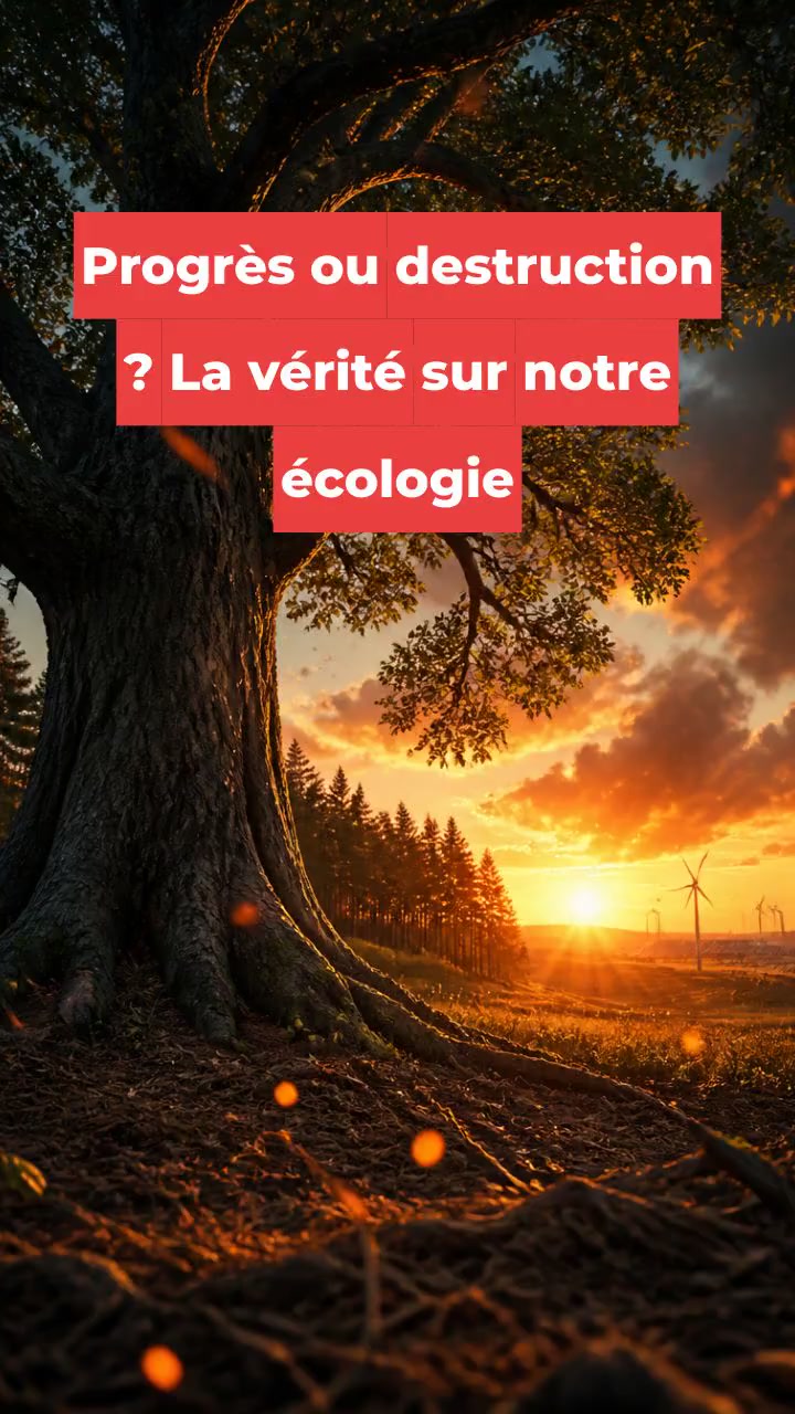 Progrès ou destruction ? La vérité sur notre écologie
