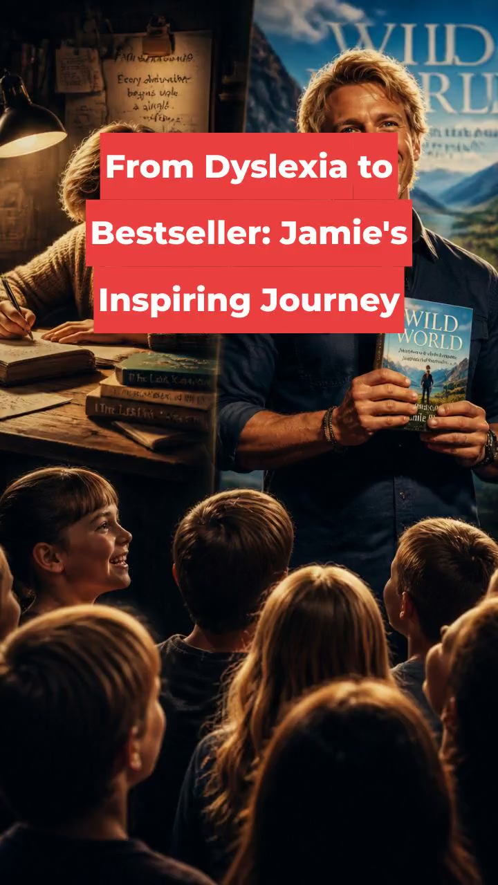 From Dyslexia to Bestseller: Jamie's Inspiring Journey