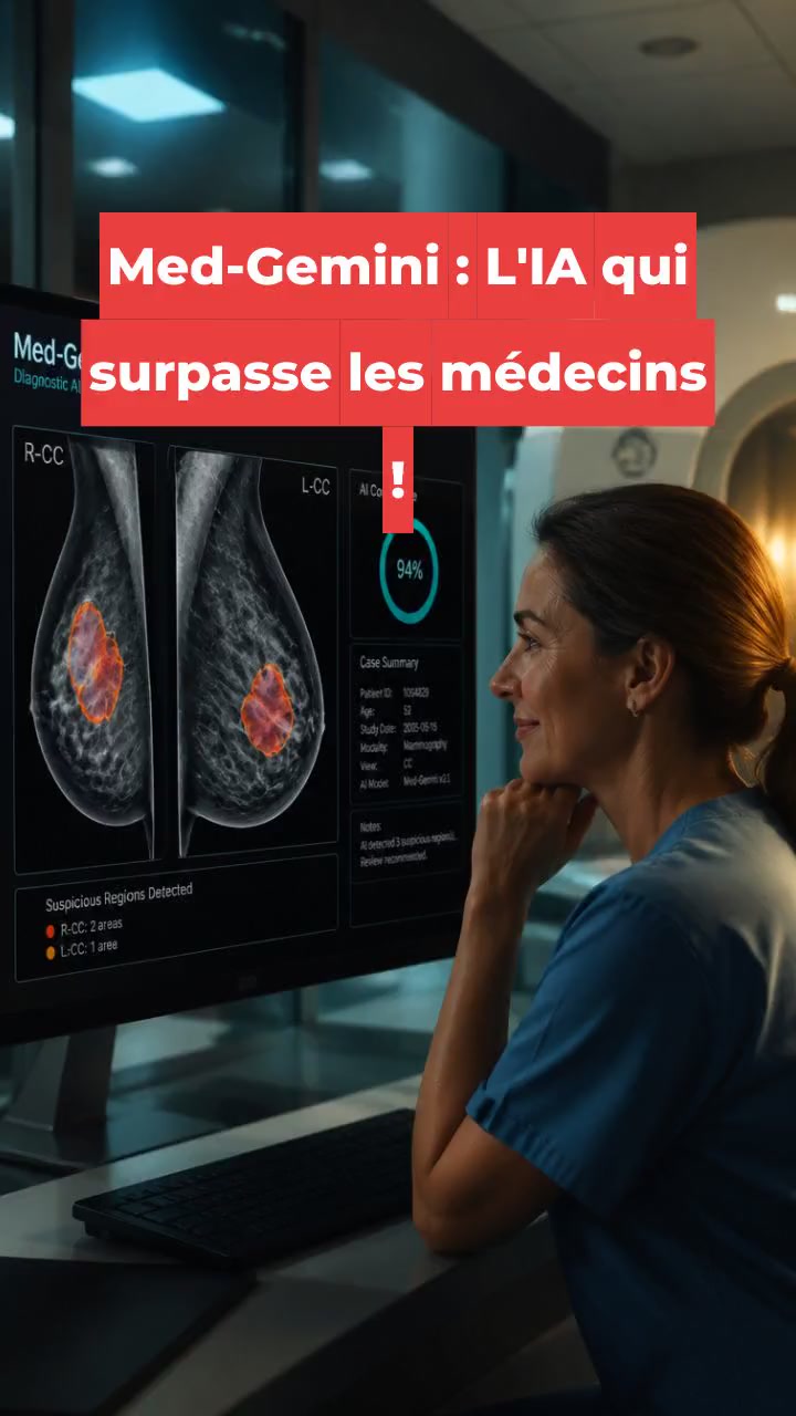 Med-Gemini : L'IA qui surpasse les médecins !