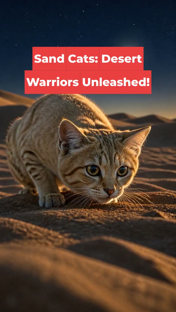 Sand Cats: Desert Warriors Unleashed!