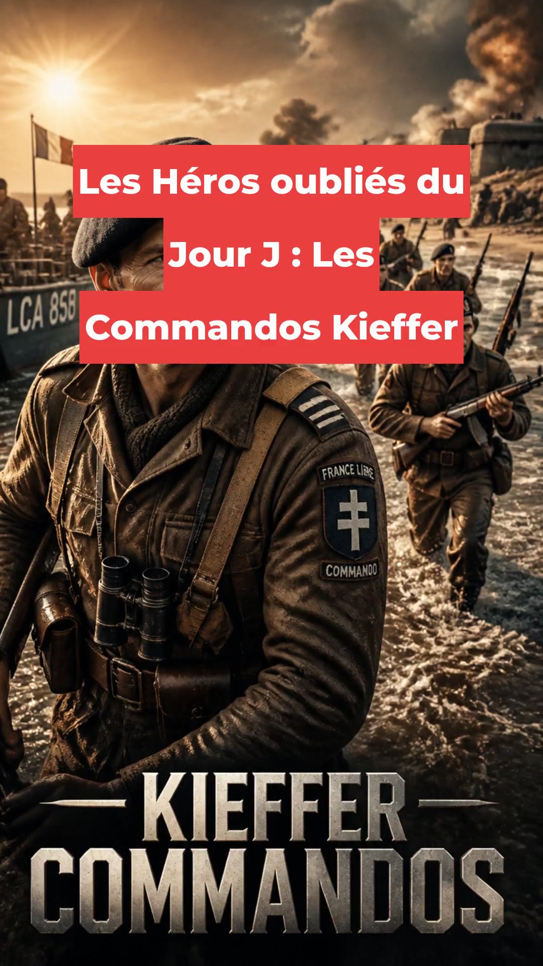 Les Héros oubliés du Jour J : Les Commandos Kieffer