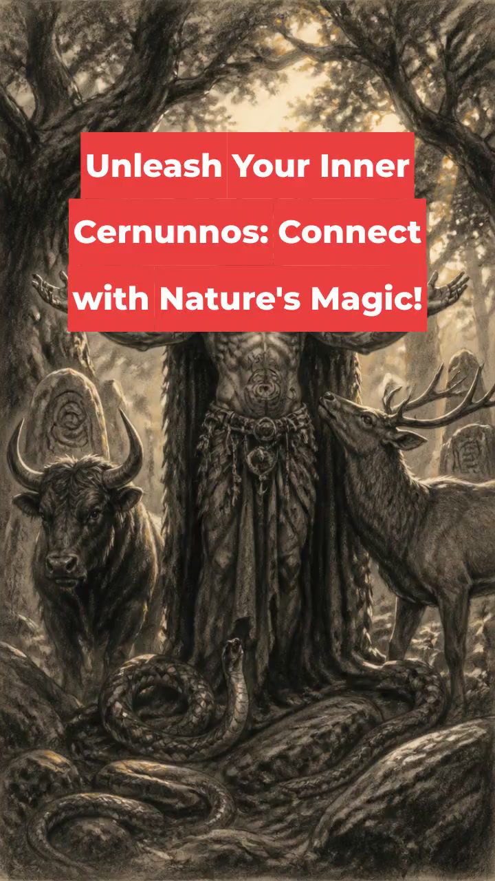 Unleash Your Inner Cernunnos: Connect with Nature's Magic!
