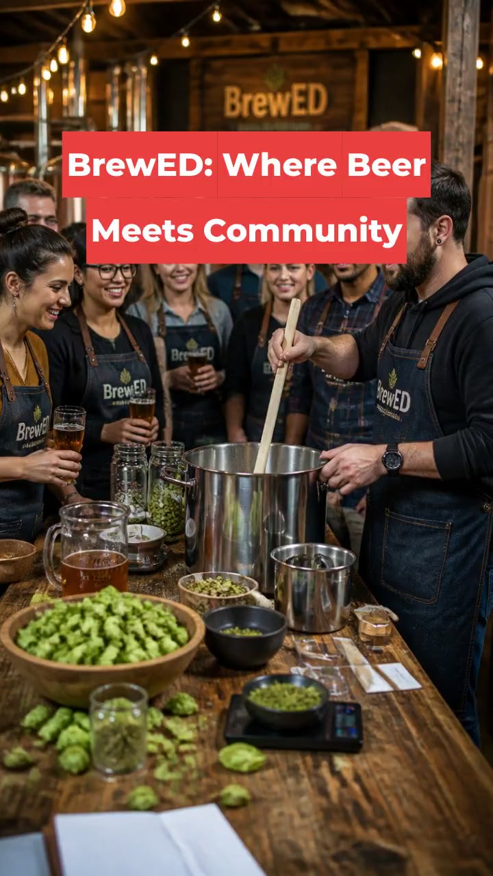 BrewED: Where Beer Meets Community