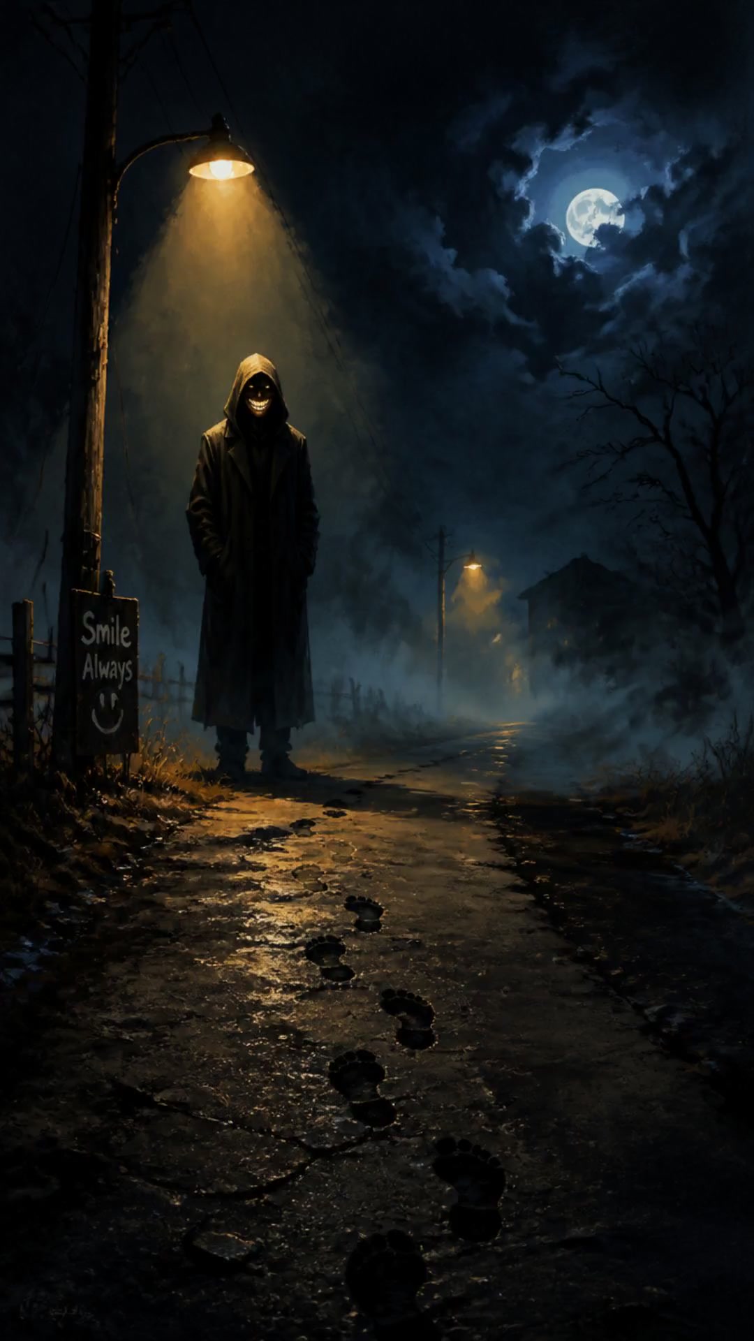 The Smiling Stranger: A Chilling Encounter Awaits