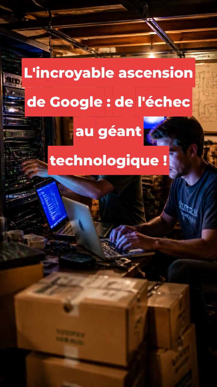L'incroyable ascension de Google : de l'échec au géant technologique !