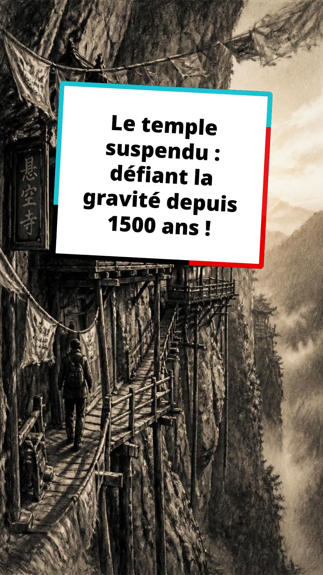 Le temple suspendu : défiant la gravité depuis 1500 ans !