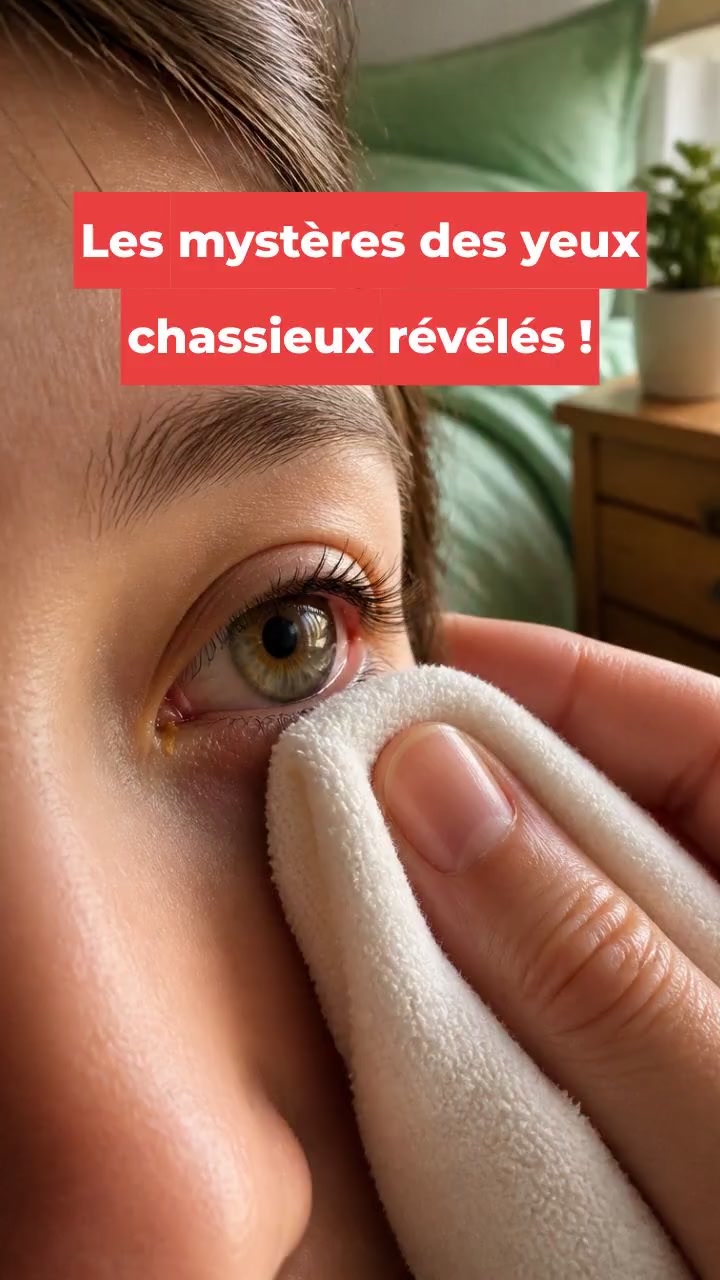 Les mystères des yeux chassieux révélés !