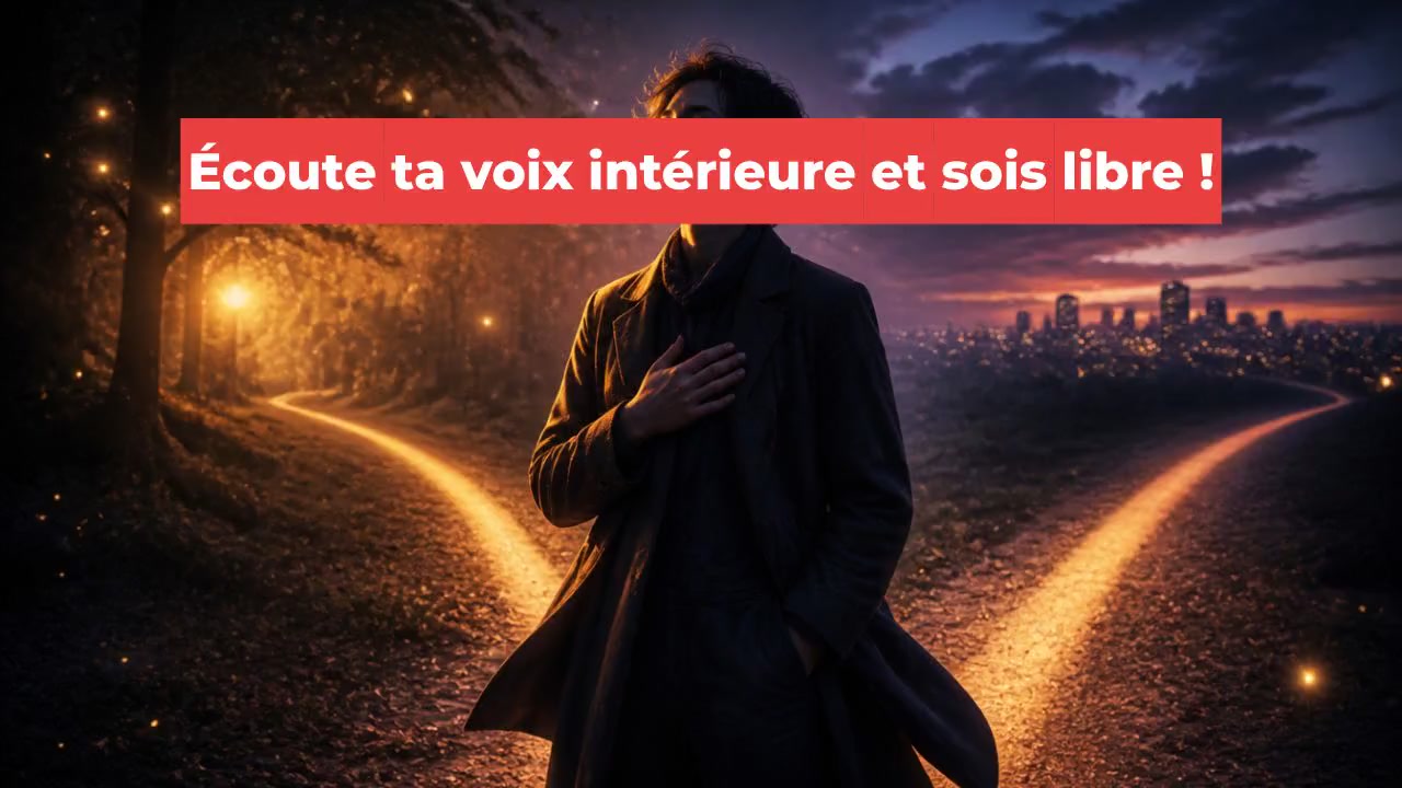 Écoute ta voix intérieure et sois libre !