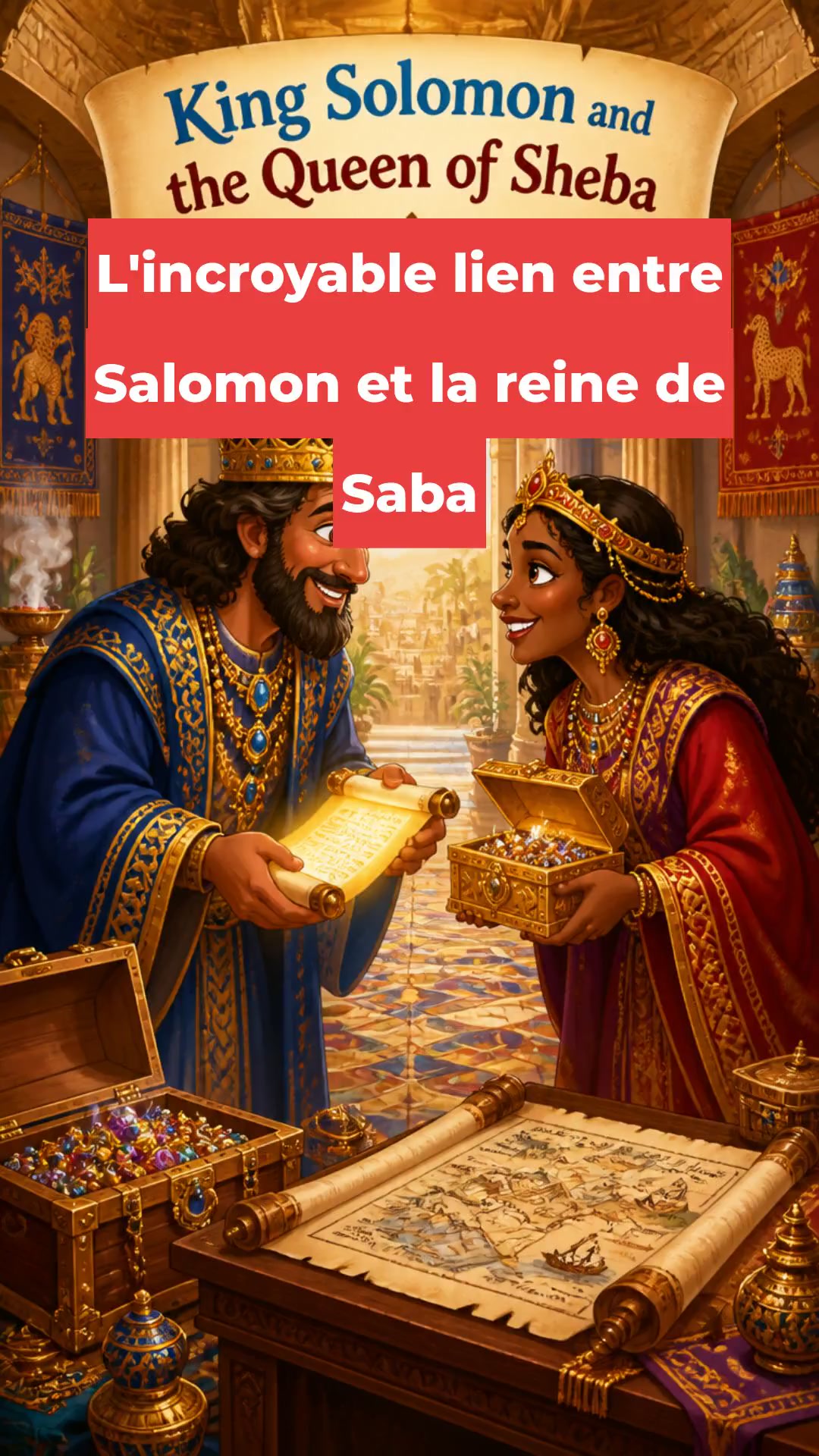L'incroyable lien entre Salomon et la reine de Saba
