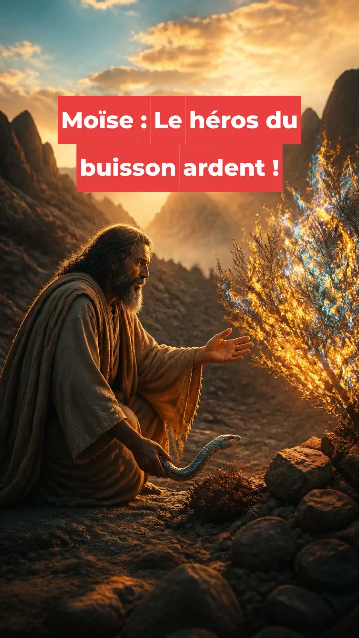 Moïse : Le héros du buisson ardent !