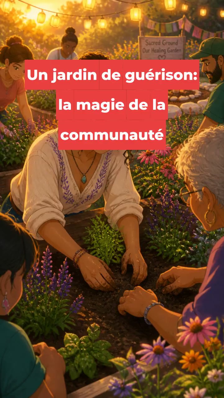 Un jardin de guérison: la magie de la communauté
