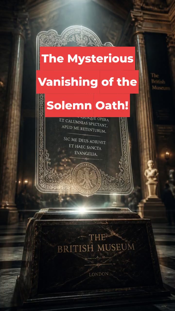 The Mysterious Vanishing of the Solemn Oath!