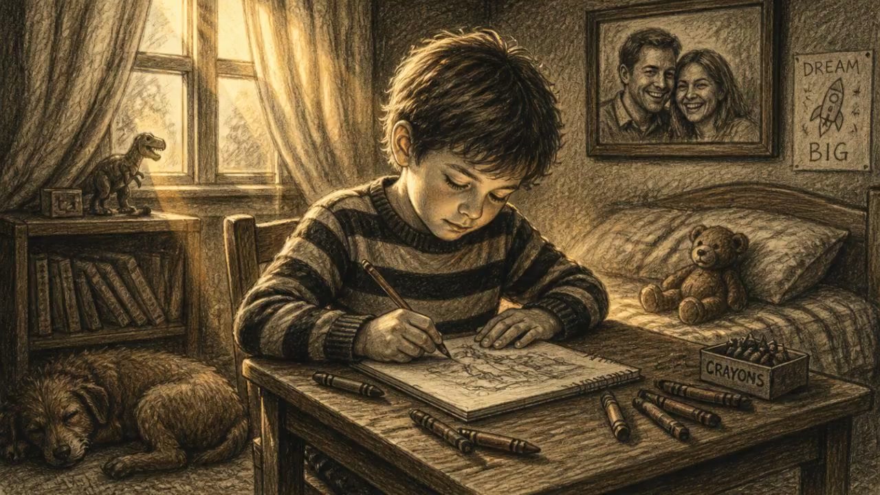 De la tristesse à la créativité : l'histoire de Lucas