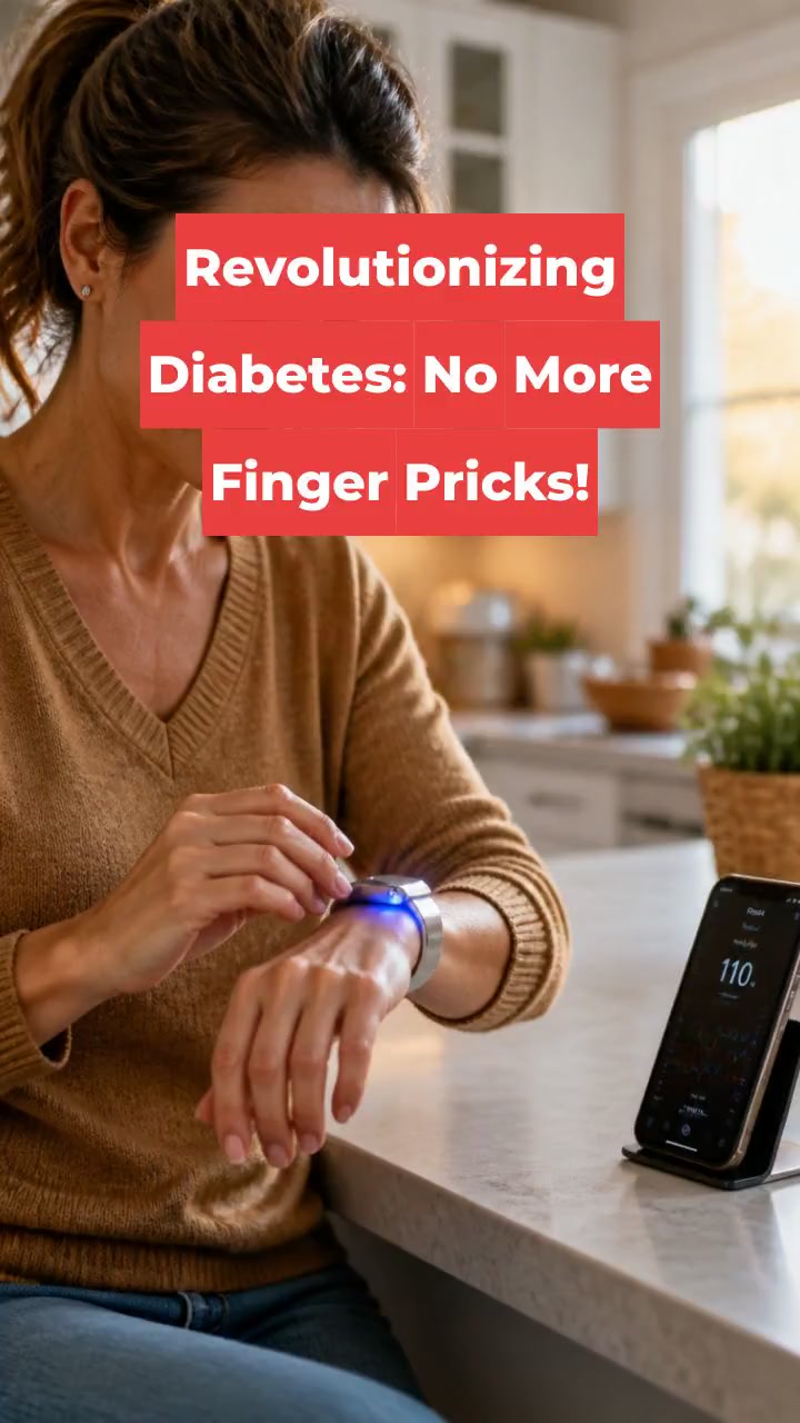 Revolutionizing Diabetes: No More Finger Pricks!