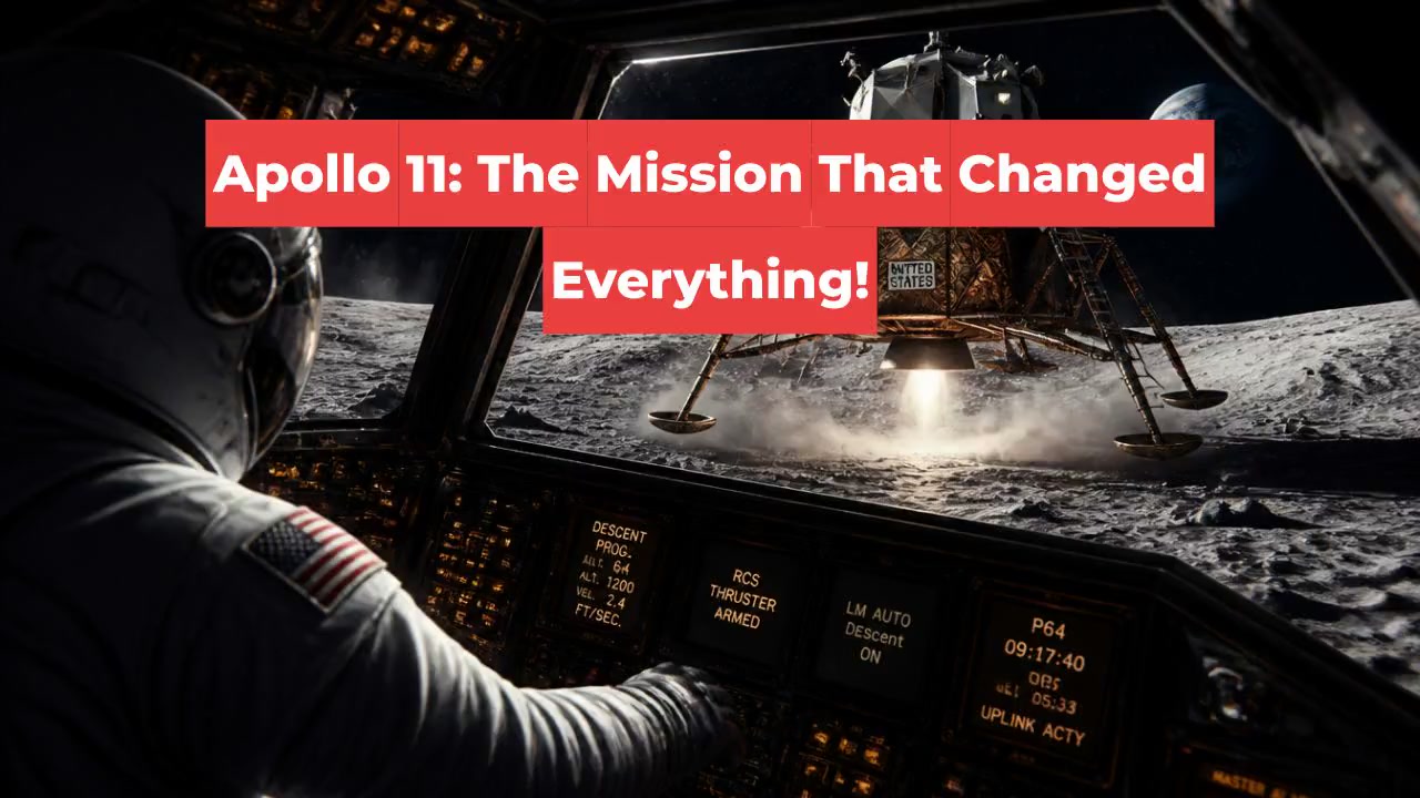Apollo 11: The Mission That Changed Everything!
