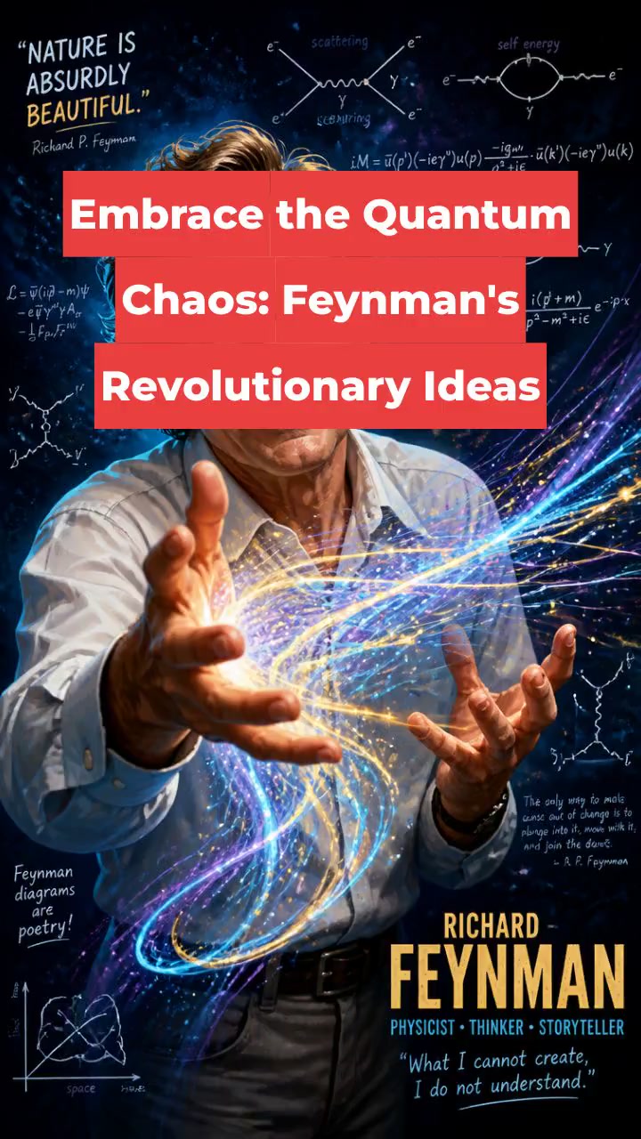 Embrace the Quantum Chaos: Feynman's Revolutionary Ideas