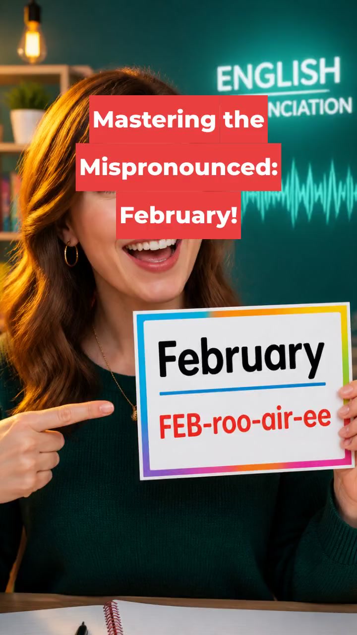 Mastering the Mispronounced: February!