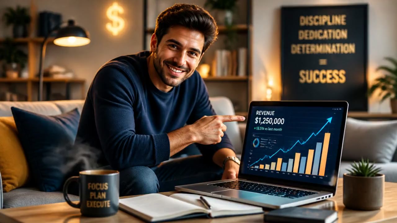 Earn Six Figures from Your Couch: Start Today!