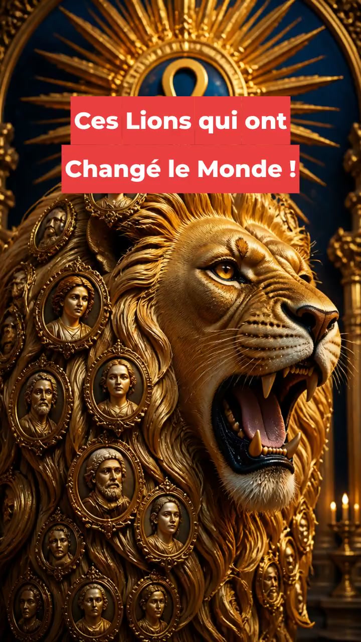 Ces Lions qui ont Changé le Monde !