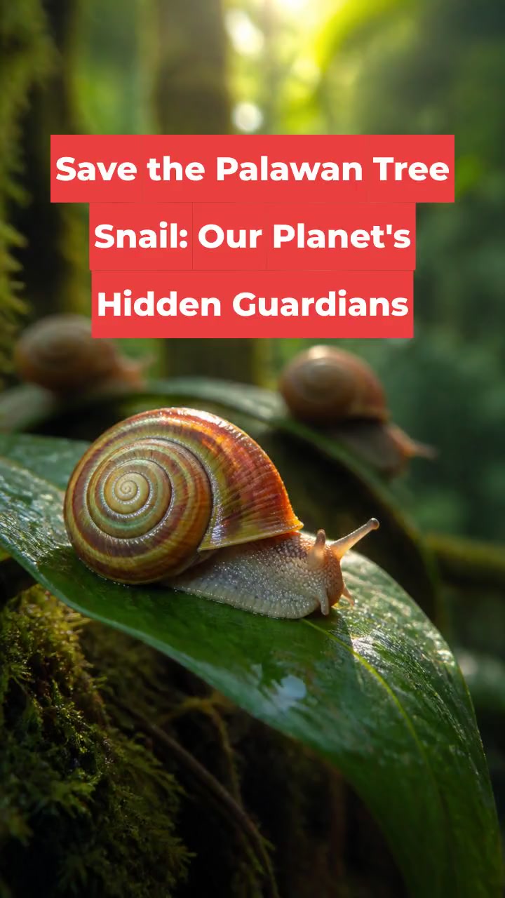 Save the Palawan Tree Snail: Our Planet's Hidden Guardians