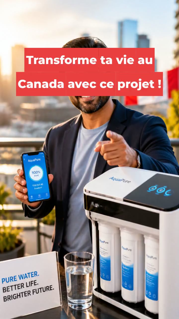 Transforme ta vie au Canada avec ce projet !