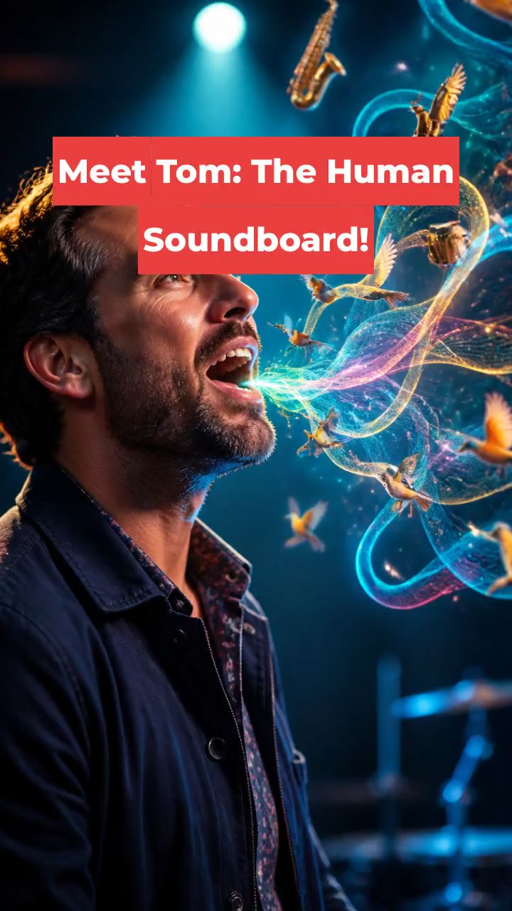 Meet Tom: The Human Soundboard!