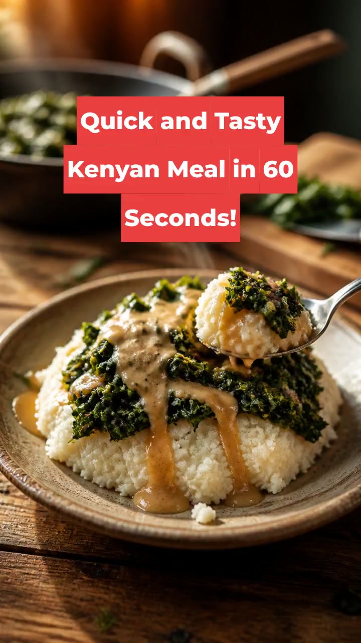 Quick and Tasty Kenyan Meal in 60 Seconds!