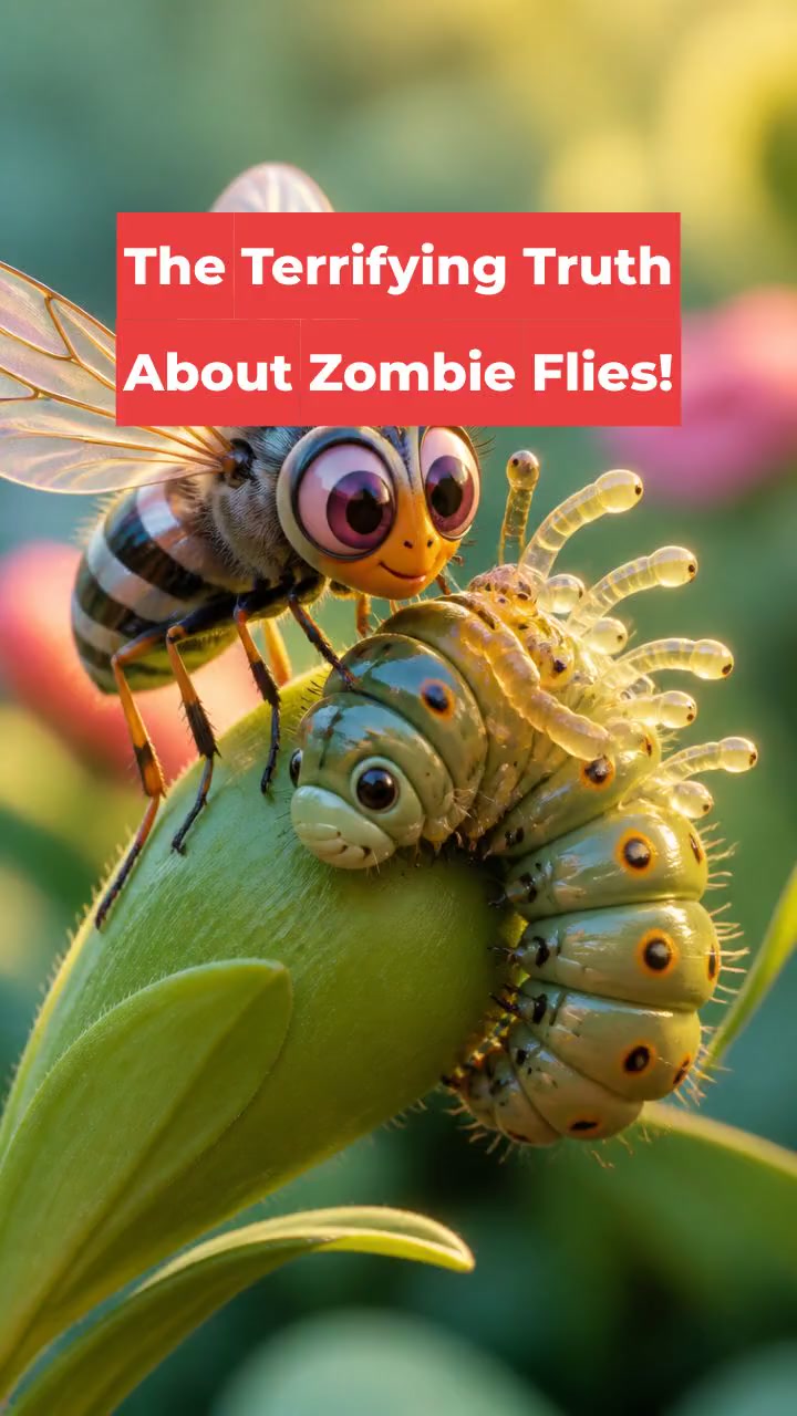 The Terrifying Truth About Zombie Flies!