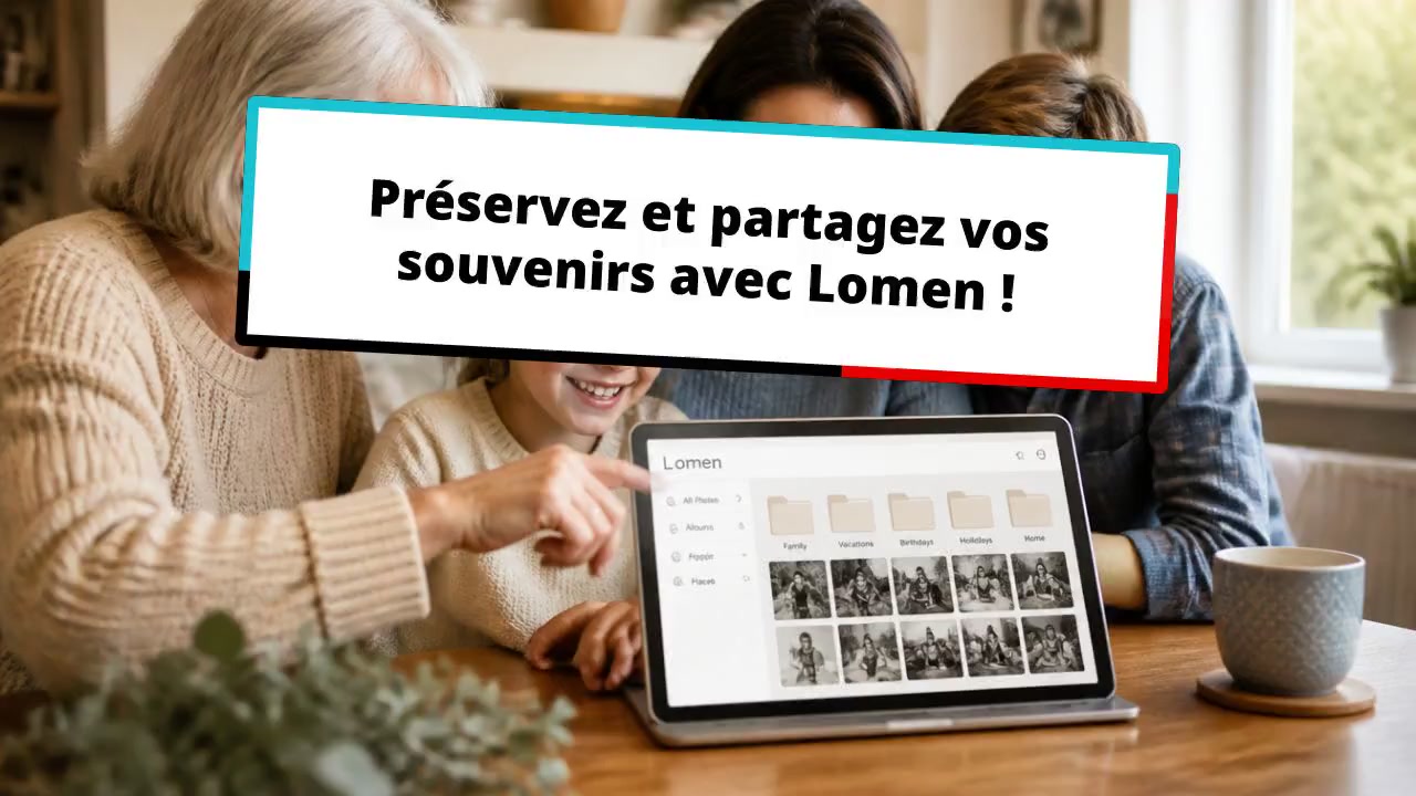 Préservez et partagez vos souvenirs avec Lomen !