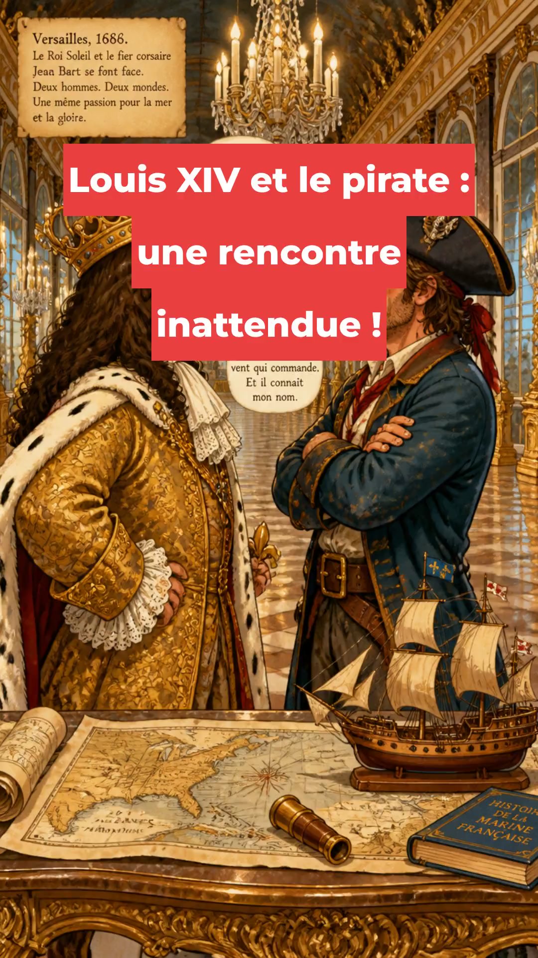 Louis XIV et le pirate : une rencontre inattendue !