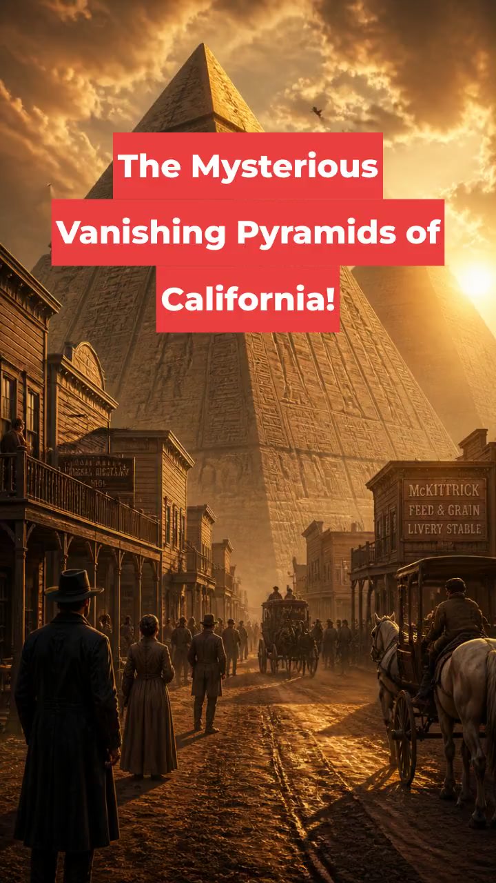 The Mysterious Vanishing Pyramids of California!