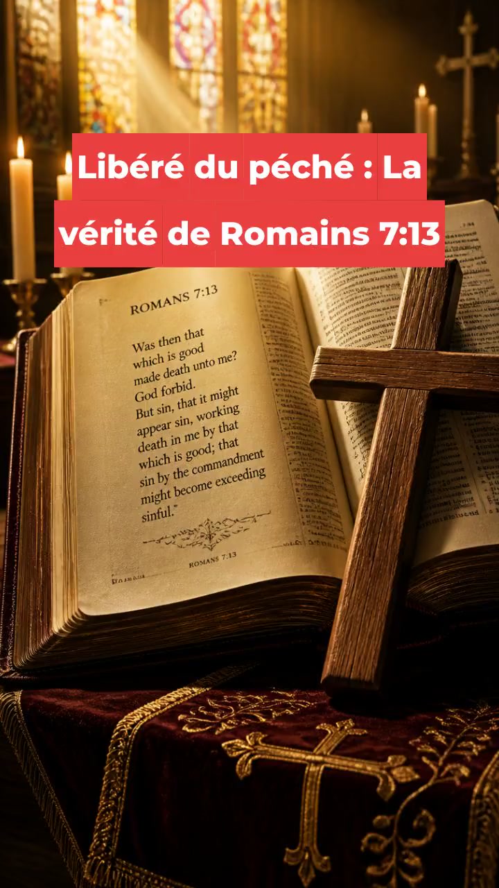 Libéré du péché : La vérité de Romains 7:13