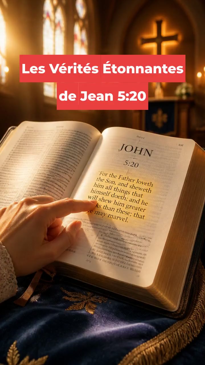 Les Vérités Étonnantes de Jean 5:20