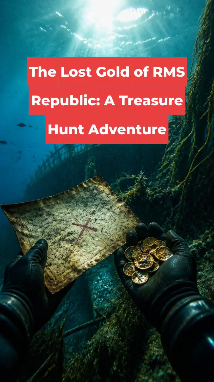 The Lost Gold of RMS Republic: A Treasure Hunt Adventure