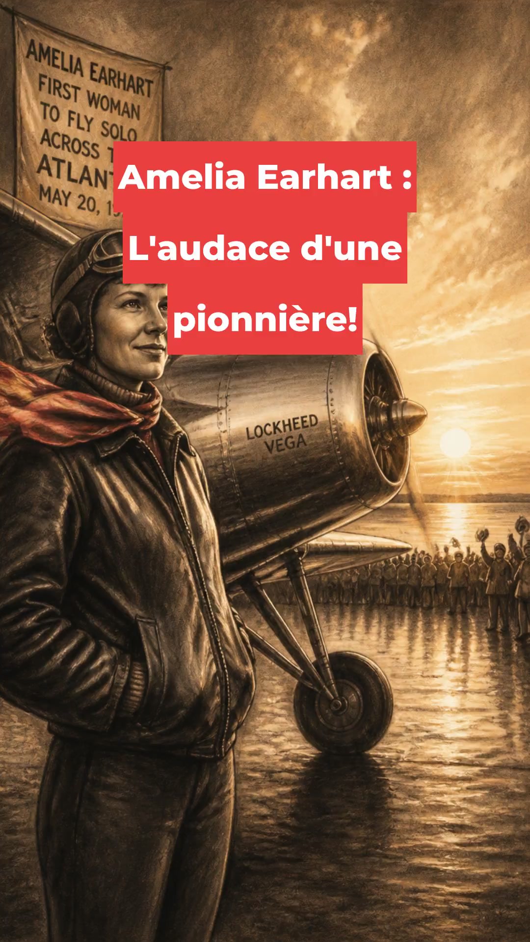 Amelia Earhart : L'audace d'une pionnière!