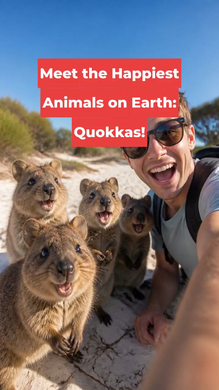 Meet the Happiest Animals on Earth: Quokkas!