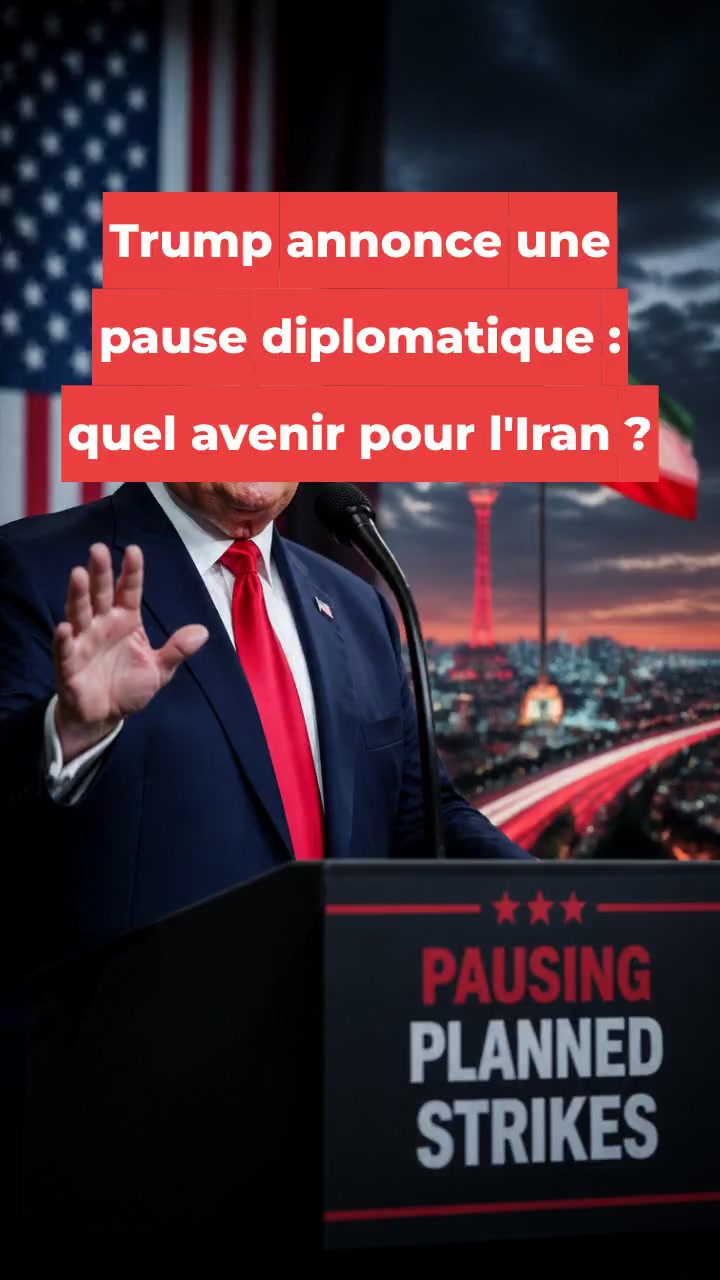 Trump annonce une pause diplomatique : quel avenir pour l'Iran ?