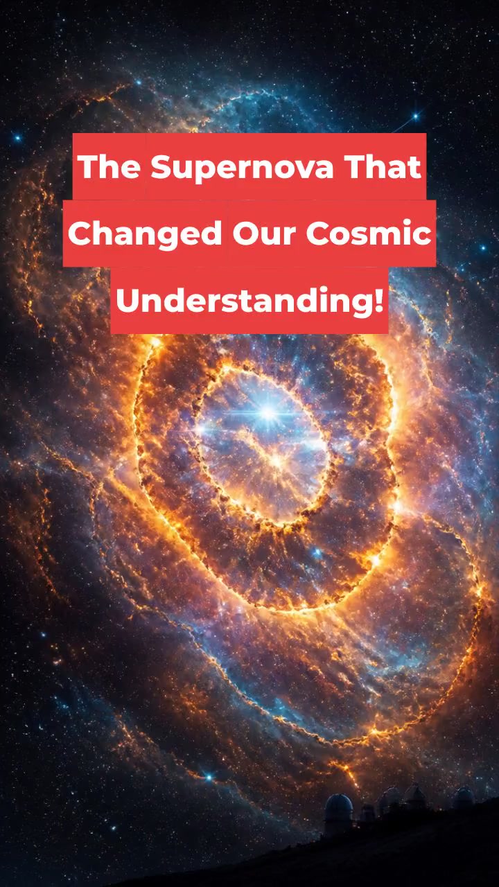 The Supernova That Changed Our Cosmic Understanding!