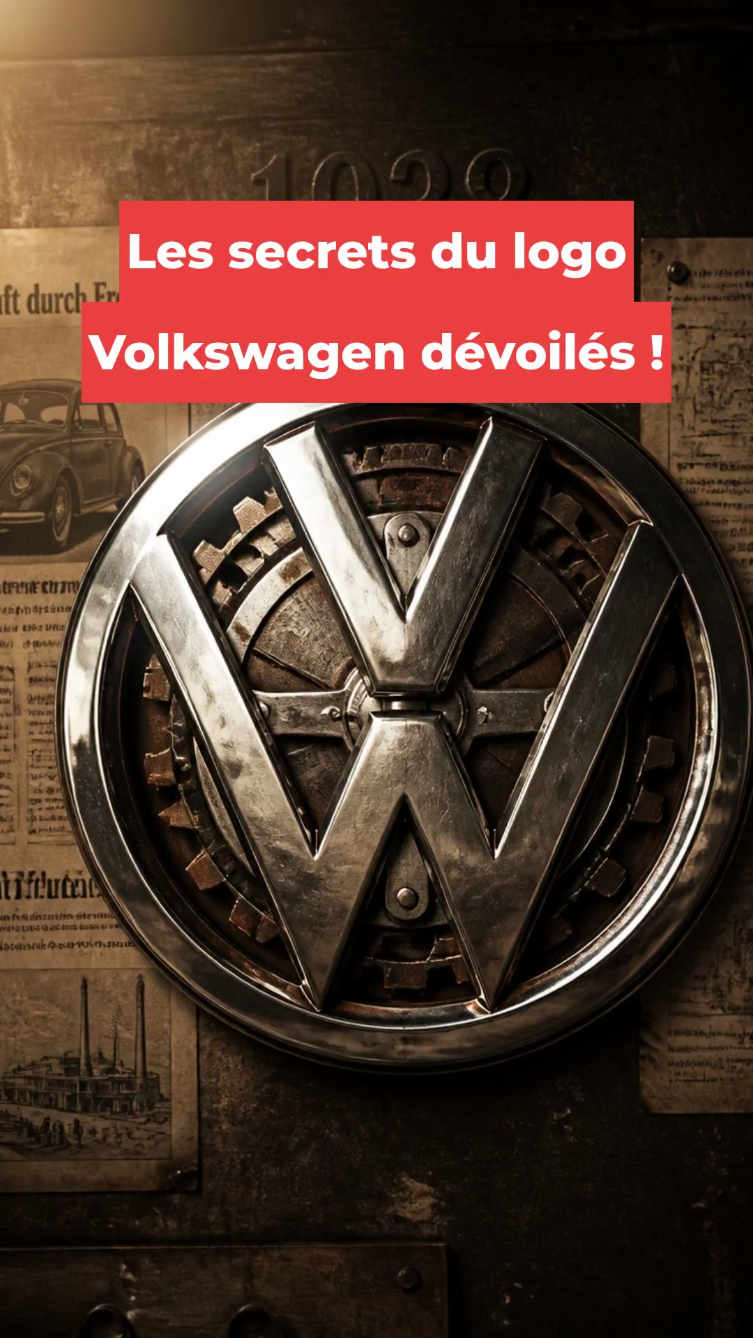 Les secrets du logo Volkswagen dévoilés !