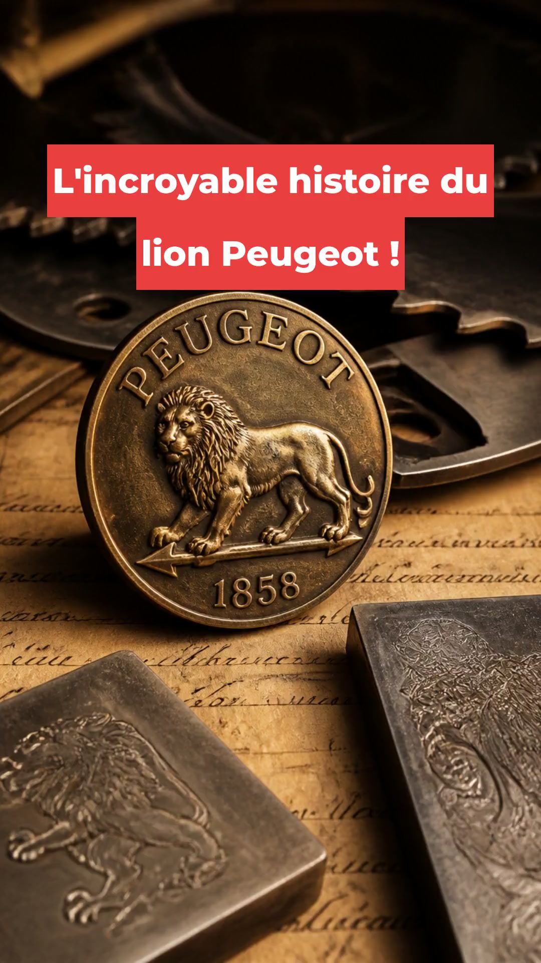 L'incroyable histoire du lion Peugeot !