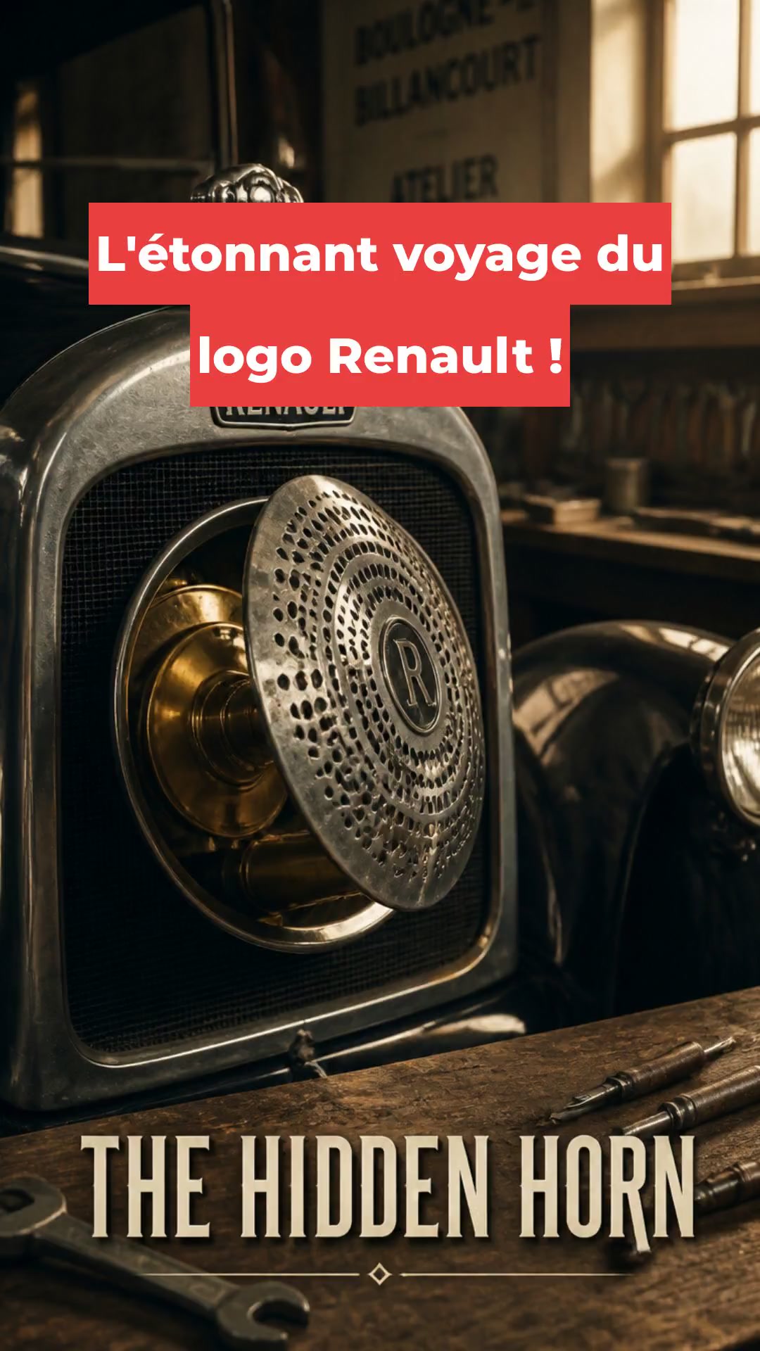 L'étonnant voyage du logo Renault !