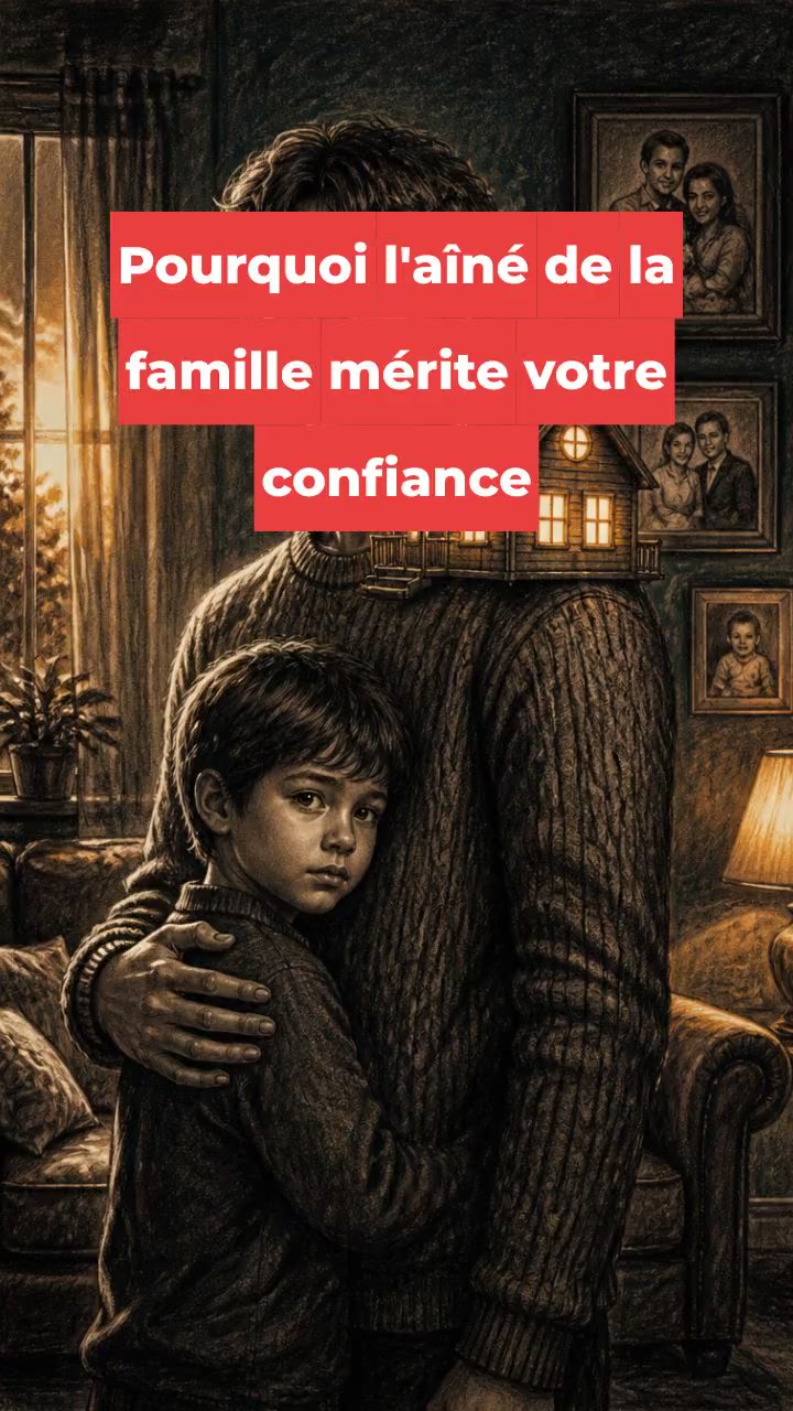 Pourquoi l'aîné de la famille mérite votre confiance
